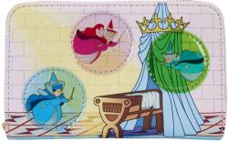 Loungefly Portofel Loungefly Disney: Sleeping Beauty - Stained Glass Castle (087958)