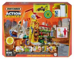 Mattel Matchbox: Építkezési játékszett kiegészítőkkel - Mattel (HPD63)