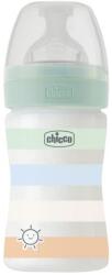 Chicco Biberon Well-being silicon 150ml baiat (AGS28611.21)