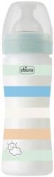 Chicco Biberon Well-being silicon 250ml baiat (AGS28623.21)