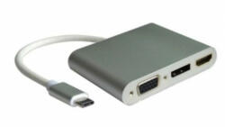 Roline Usb 3.1 c-vga+hdmi+displayport adapter 12.03. 3230