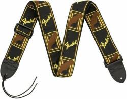 Fender 2'' Monogrammed Black/Yellow/Brown Curea de chitară (0990681000)