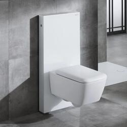 Geberit Modul sanitar pentru vas wc suspendat, 101 cm, panou frontal din sticla alba, Geberit Monolith Plus 131.221. SI. 7 131.221. SI. 7 (131.221.SI.7)