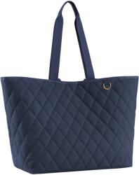 Reisenthel classic shopper XL kék steppelt-arany női shopper táska (DL4110)