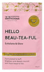  Delhicious Bőrradír Hello Beau-Tea-Ful Original (Black Tea Body Scrub) 100 g