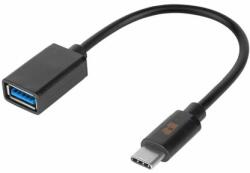 Rebel Cablu Usb Tip C - Usb Mama Otg 10cm Rebel (rb-6007-015-b)