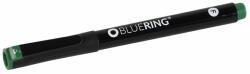 BLUERING Rostirón, tűfilc alkoholos 0, 5mm, OHP Bluering® F zöld (MEN-OR-BR895486)