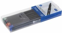 BLUERING Rostirón, tűfilc alkoholos készlet, 0, 4mm, OHP Bluering® S, 4 klf. szín (MEN-OR-BR895431)