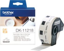 Brother DK-11218 fehér eredeti öntapadós címke 24mm (DK11218)
