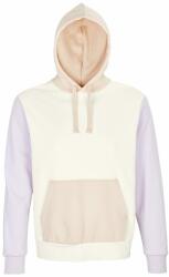 SOL'S Hanorac colorat unisex cu glugă Collins - Alb crem / roz crem / violet crem | 2XL (SOLS-03818-1000330779)