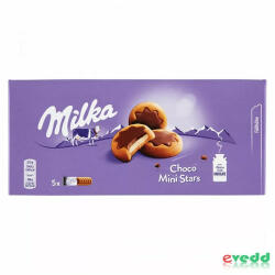 Milka Keksz MILKA Choco Mini stars 185g - papir-bolt