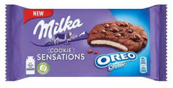 Milka Keksz MILKA Cookie Sensation Oreo Creme 156g - papir-bolt