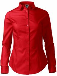 MALFINI Cămașă damă cu mânecă lungă Style - Roșie | XL (2290716)