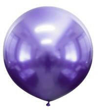  Óriás léggömb 24" 60cm chrome, lila (LUFI402262)