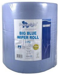 Paperblu Rola hartie industriala maxi, Paperdi Big Blue, 340m, 3 straturi (REX33P10)