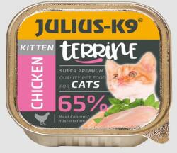 Julius-K9 Julius-K9 Cat Terrine Kitten Chicken - nedveseledel (csirke) kölyök macskák részére (100g) (313320)