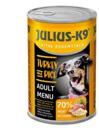 Julius-K9 JULIUS K-9 konzerv kutya 1240g Pulyka-rizs (Turkey&Rice; ) (313085)