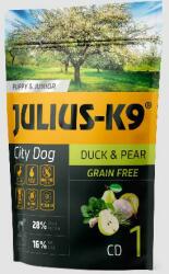 Julius-K9 Julius K-9 City Dog Duck, Pear Puppy (kacsa, körte) száraztáp - Kölyök kutyák részére (340g) (311289)
