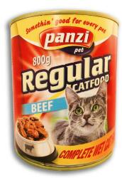 Panzi Panzi Regular Adult (marha) konzerv - Felnőtt macskák részére (800g) (309897)