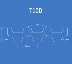 Megadyne T10D 530 sleeve Megapower