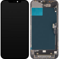 Display compatibil Apple iPhone 12 Pro Max, Negru, LCD, Ecran Tactil, BestQuality