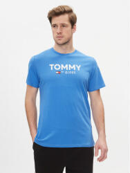 Tommy Jeans Póló Tjm Slim Essential Tommy Tee DM0DM18264 Kék Slim Fit (Tjm Slim Essential Tommy Tee DM0DM18264)