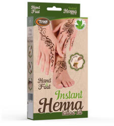 TYTOO Instant Henna Szett Kéz és Láb mintákkal, olajjal (HEDS-0007)