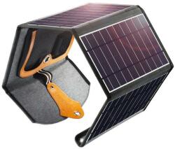 Choetech Incarcator solar Choetech SC005, 22 W, 2x USB, 5V, 82 x 24 cm (Negru)