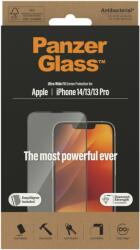 Panzer Apple iPhone 14/13/13 Pro üvegfólia + felhelyező keret (2783)