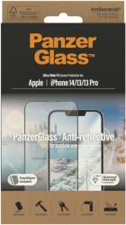 Panzer Apple iPhone 14/13/13 Pro üvegfólia - tükröződésmentes + felhelyező keret (2787)