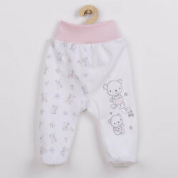 NEW BABY Baba lábfejes nadrág New Baby Bears rózsaszín