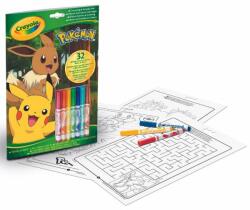 Crayola Color & Activity: carte de activități Pokemon (04 2746G) Carte de colorat