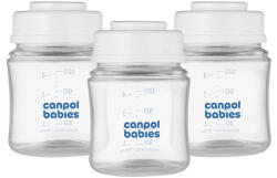 Canpol babies BABIES Set biberoane pentru depozitarea laptelui matern 3x120ml (AGS35-235)
