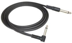 Silk Road Gitárkábel 6m, fekete, pipa - hangszerabc