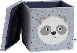 Love It Store It - Cutie de depozitare jucării cu capac Happy Kids - Panda (LI-677963)
