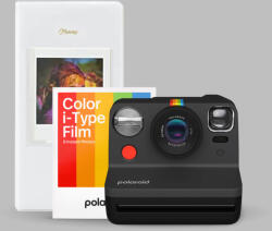 Polaroid Now Gen2 csomag - Fekete (GÉP + FILM + ALBUM)