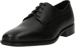 BOSS Black Pantofi cu șireturi 'Colby' negru, Mărimea 7