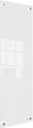 Nobo Üzenőtábla, üveg, fali, keskeny, 30x90 cm, NOBO Home , fehér (1915604)