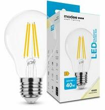 Modee LED lámpa A60 körte A filament 4W- 40W E27 470lm 840 220-240V AC 35000h 360° 4000K Modee - ML-A60F4000K4WE27 (ML-A60F4000K4WE27)