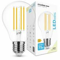 Modee LED lámpa A60 körte A filament 8W- 75W E27 1055lm 840 220-240V AC 35000h 360° 4000K Modee - ML-A60F4000K8WE27 (ML-A60F4000K8WE27)