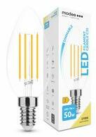 Modee LED lámpa B35 DIM gyertya filament 7W- 50W E14 806lm 827 DIM 220-240V AC 35000h 360° 2700K Modee - ML-CF2700K7WE14D (ML-CF2700K7WE14D)
