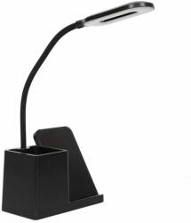 Northix Asztali lámpa mobiltöltővel és tolltartóval