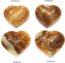 Bol din Aragonit Mineral Natural Inima - 13-15 x 13-16 x 3-4 cm - 1 Buc - concepttropic - 320,00 RON