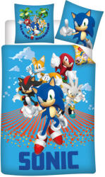  Sonic, a sündisznó Always Running ágyneműhuzat 140×200cm, 70×90 cm (BRM013384) - mesesajandek