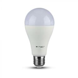 V-TAC LED izzó E27 A65 17W 200° 3000K gömb - 214456