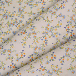 Takoy Popelín pamut anyag Mimi fehér