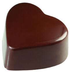 Pavoni Praline Ciocolata O 2.5 x H 2 cm - Matrita Policarbonat Inima, 24 cavitati, 7 g (PC5026FR)