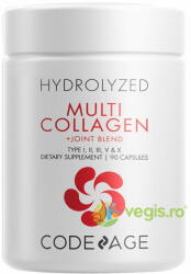 GNC Colagen Hidrolizat + Sustinerea Sanatatii Articulatiilor (Hydrolyzed Multi Collagen + Joint Blend) CodeAge 90cps