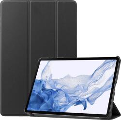 CASE AND PRO Samsung Galaxy Tab S9 FE Plus tablet tok, fekete (TABCASE-SAM-S9FEP-BK) (TABCASE-SAM-S9FEP-BK)