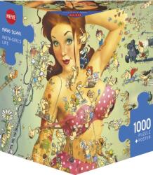 Heye Puzzle Heye din 1000 de piese - Fată (29992) Puzzle